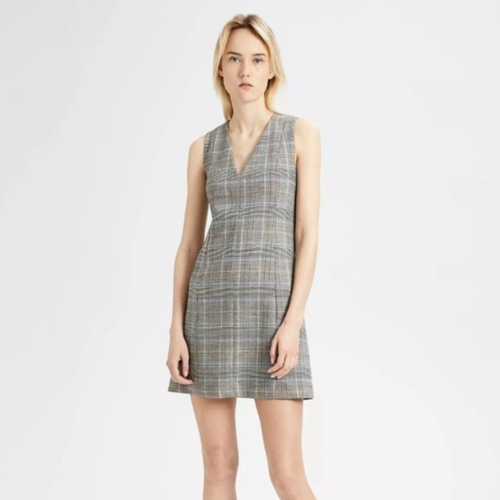 Theory plaid dress - new with tags